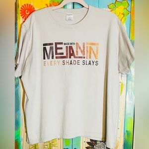 Unisex- Tan “Melanin” Graphic T-Shirt